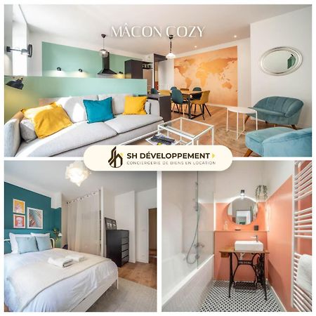 Macon Cozy / Appartement Central 100M² / 8 Pers Buitenkant foto