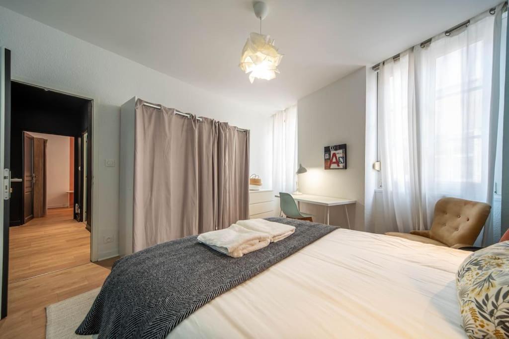Macon Cozy / Appartement Central 100M² / 8 Pers Buitenkant foto