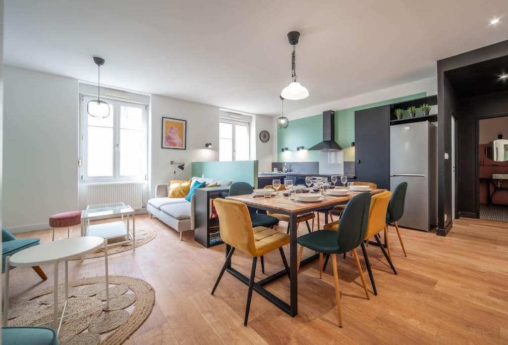 Macon Cozy / Appartement Central 100M² / 8 Pers Buitenkant foto