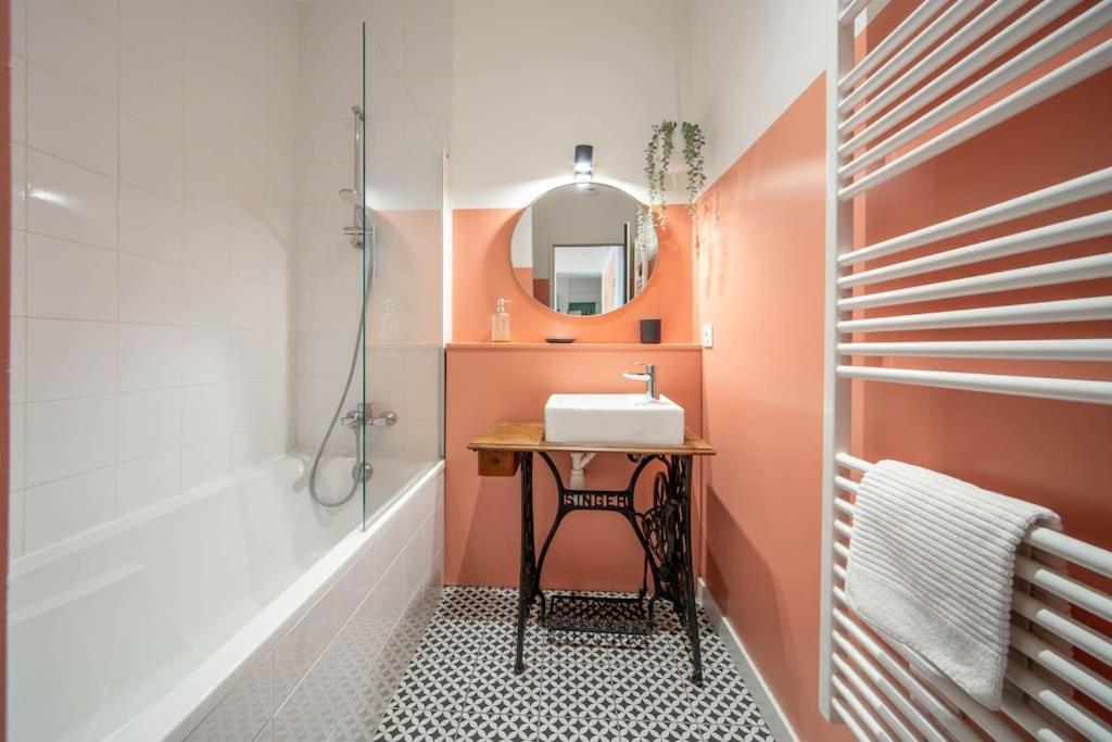 Macon Cozy / Appartement Central 100M² / 8 Pers Buitenkant foto